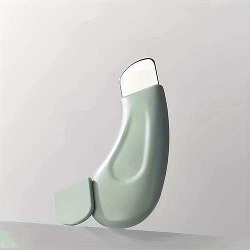 suitable gentle facial pore cleansing brush non electric skincare tool with textured surface light green handle suitable for skin pore cleanser for daily face care hygienic stain removal accessory