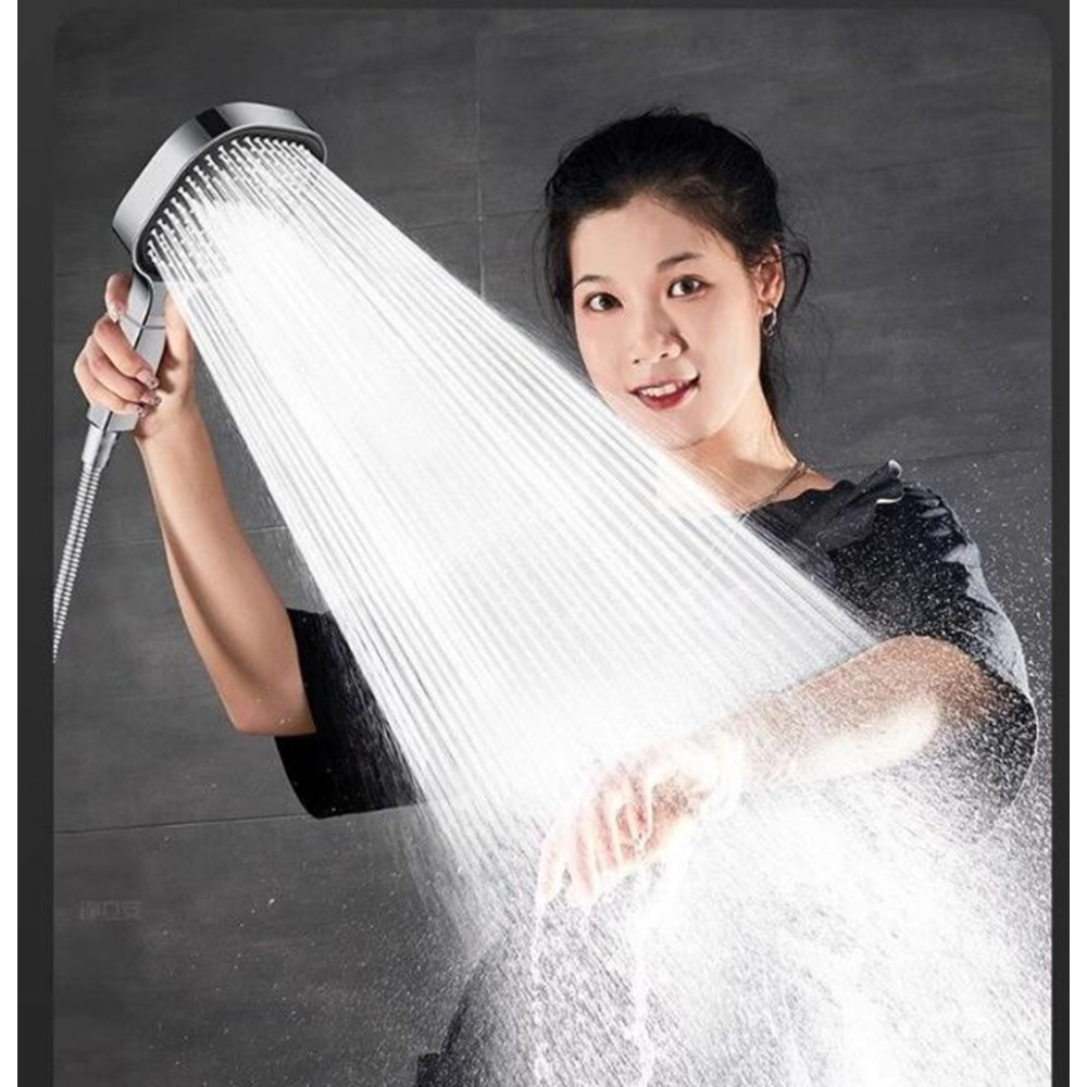 

Extra Large Panel Booster Showerhead, Showerhead With Hand Spray Combo, High Pressure Showerhead, 3 Spray Patterns