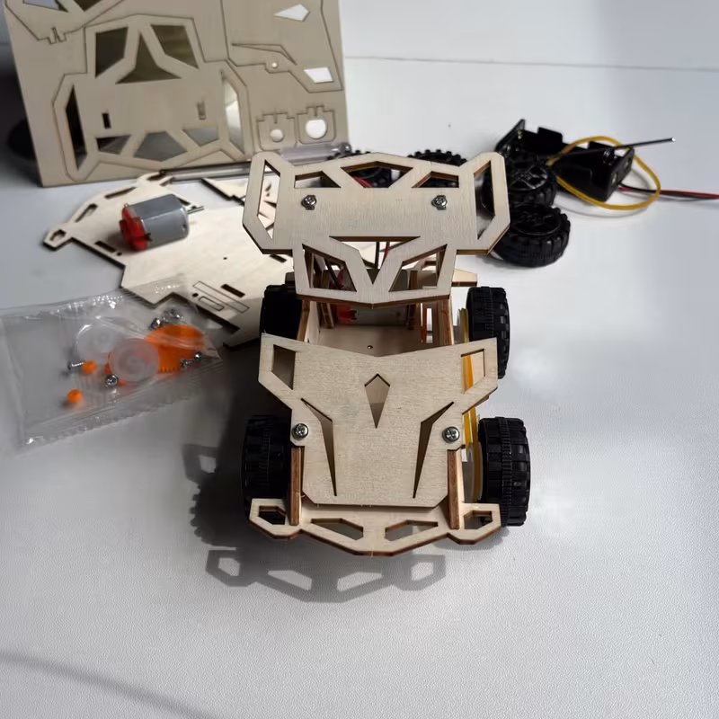 ערכות בנייה stem, רכבים חשמליים 4wd לעשה זאת בעצמך, פרויקטים מדעיים לבנייה, פאזלים עץ תלת-ממדיים, מתנות יום הולדת, מתנות חג המולד, ציוד ניסויים לחינוך מדעי, לגילאי 14 ומעלה פרטי מוצר 1