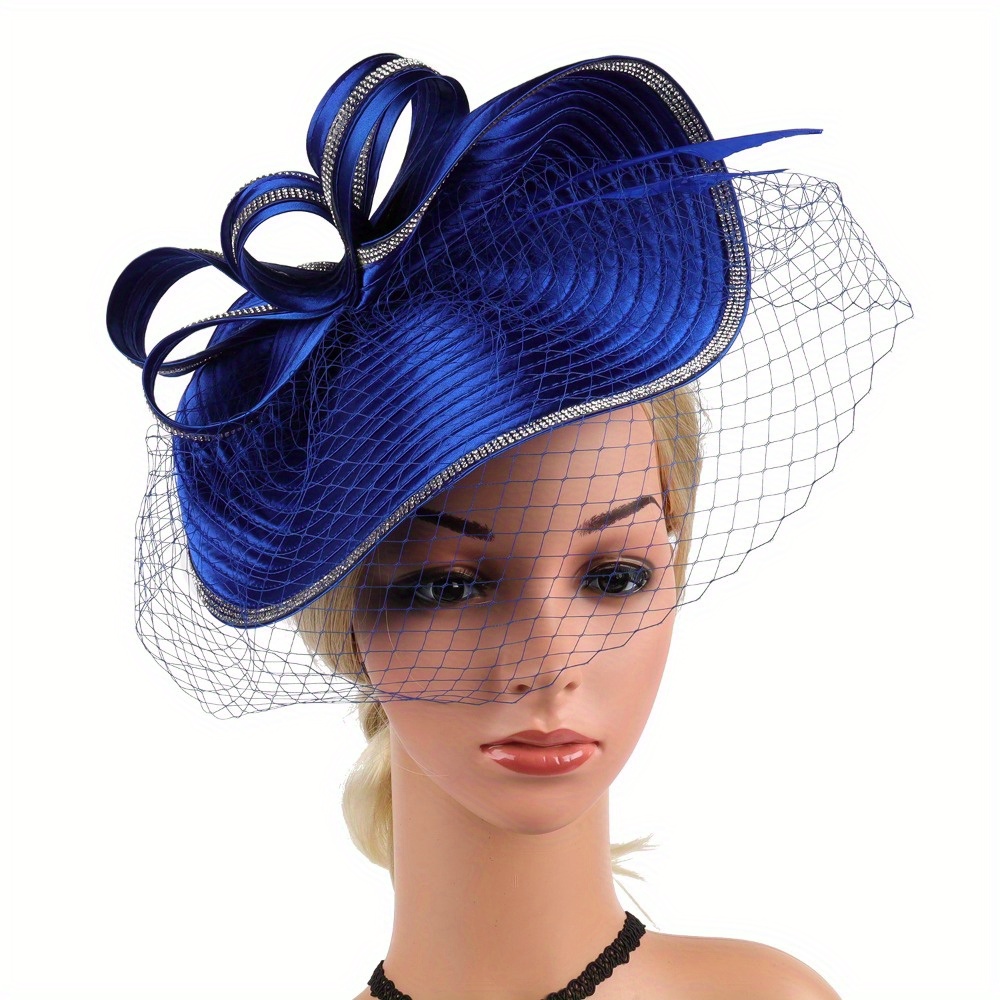 Sombreros Complementos Cabeza Boda Sombreros Mujer Retro Sombreros  Accesorios Cabeza Temu, image size:1000x1000