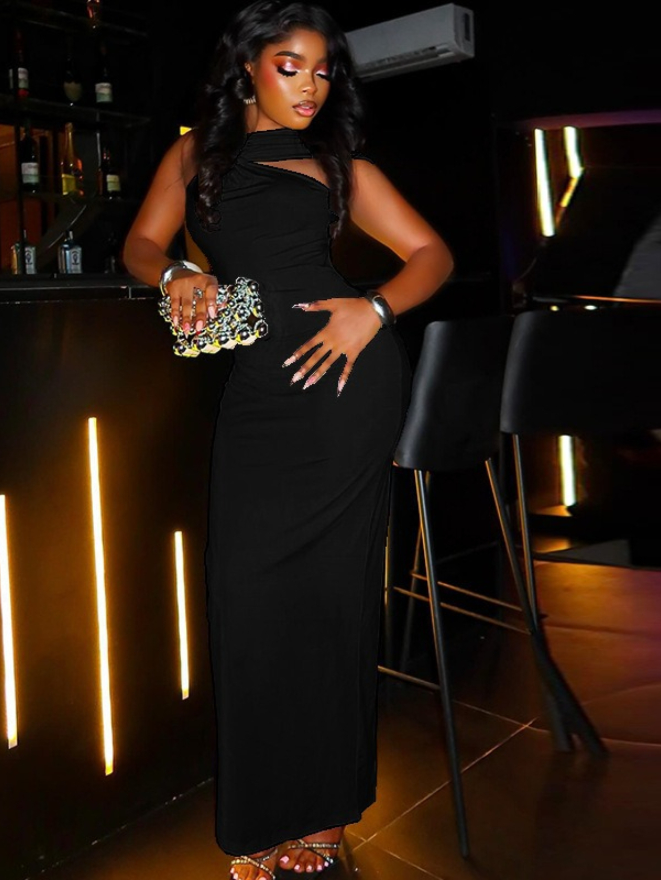 white party dress sold on Temu United States