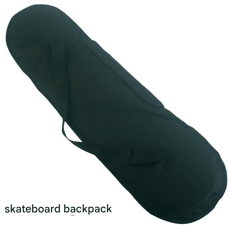 TEMU Sac à dos skateboard ultra- avec bretelles réglables - Grand sac skateboard, multiples compartiments pour skateboard, trottinette, casque,