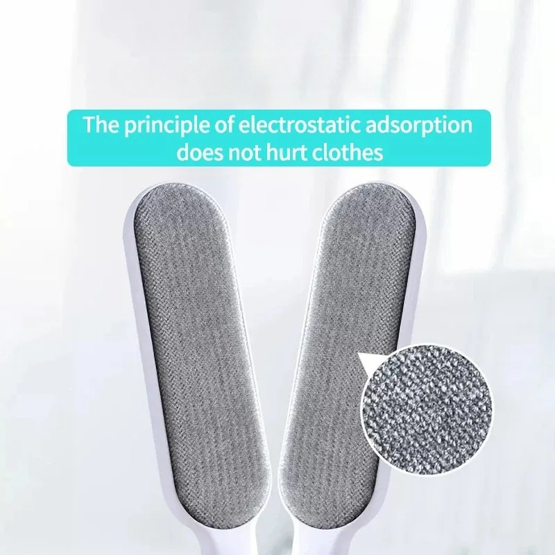 1pc m d   sticky hair removal brush   ideal for pet hair lint removal from clothing carpets and upholstery with   handle details 1