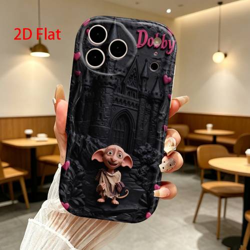 Coque de téléphone - 2D Plate, Coque de téléphone , Elf , Compatible avec Iphone 17 Pro Max/17 Air/16/15/14/13 Mini/12/11/X/8/7/6 Plus, pour la rentrée scolaire, les anniversaires, les fêtes et les femmes