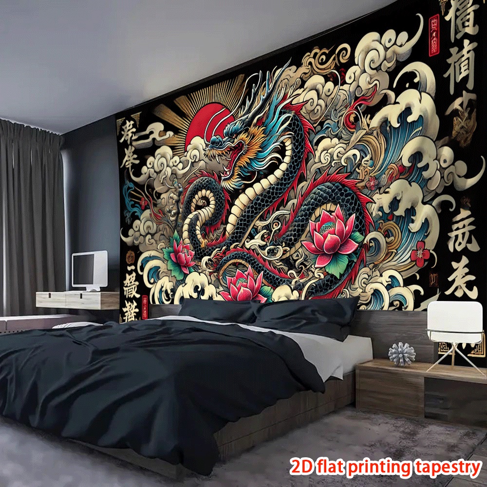 Aolong Wandbehang Wandteppich Für Wohnzimmer Und Schlafzimmer_voghion.com