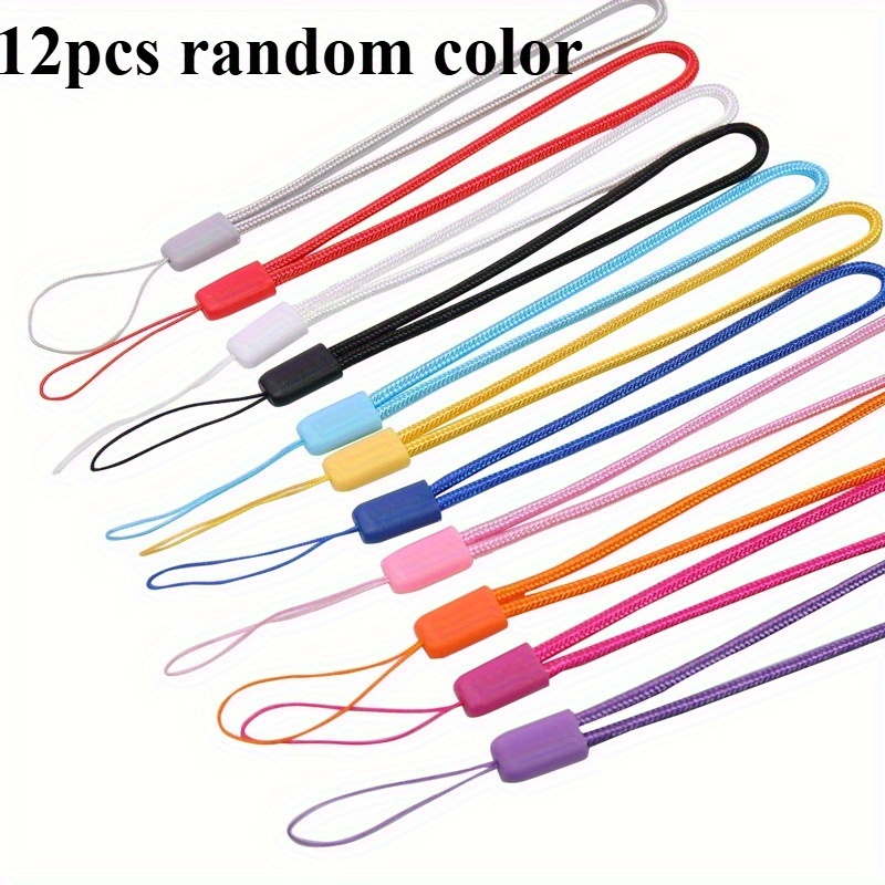 TEMU 12pcs Random Color Mobile Phone Lanyards Multifunctional Lanyard Camera Lanyard Sports Camera Lanyard Selfie Stick Lanyard Flashlight Mobile