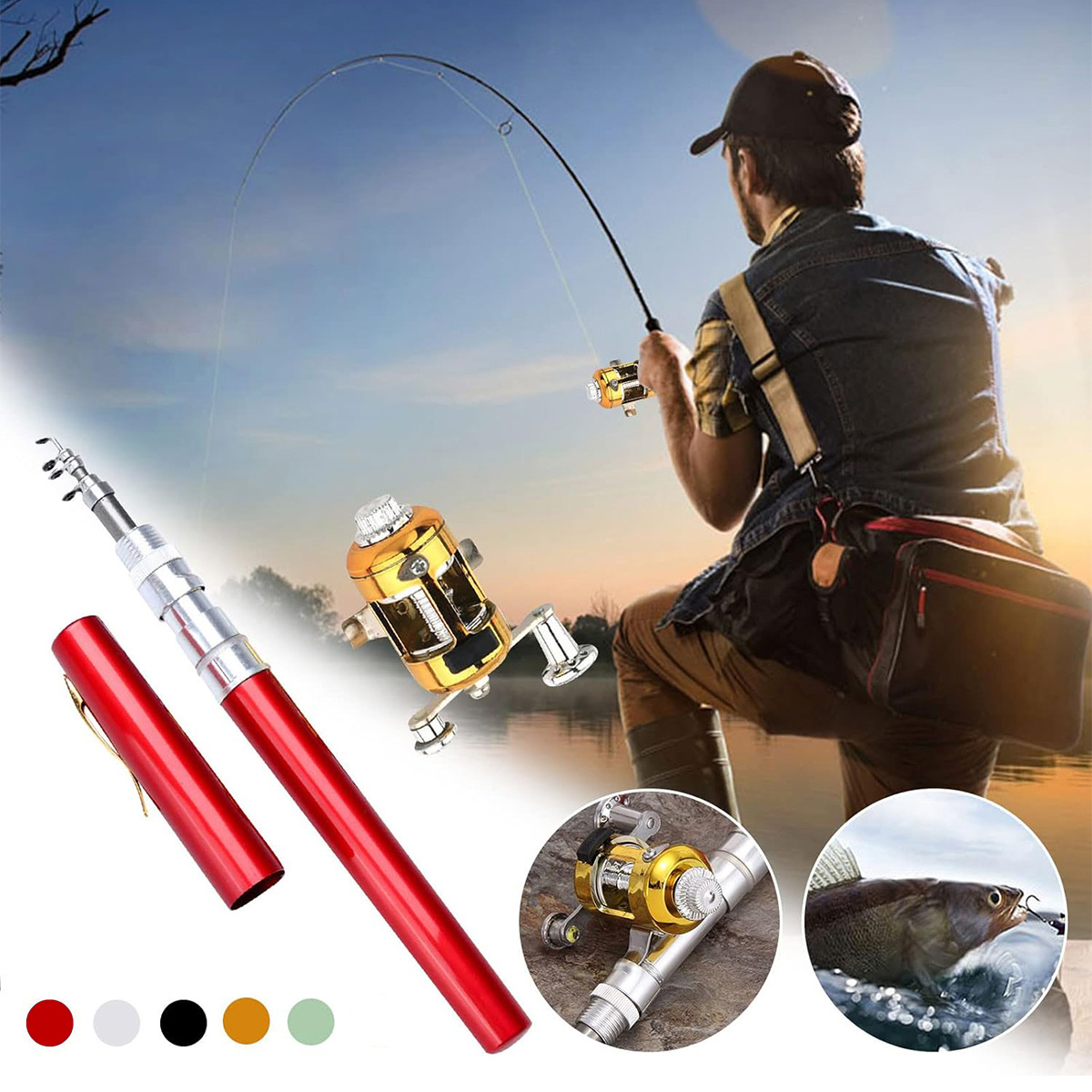fishing rod pen sold on Temu Australia