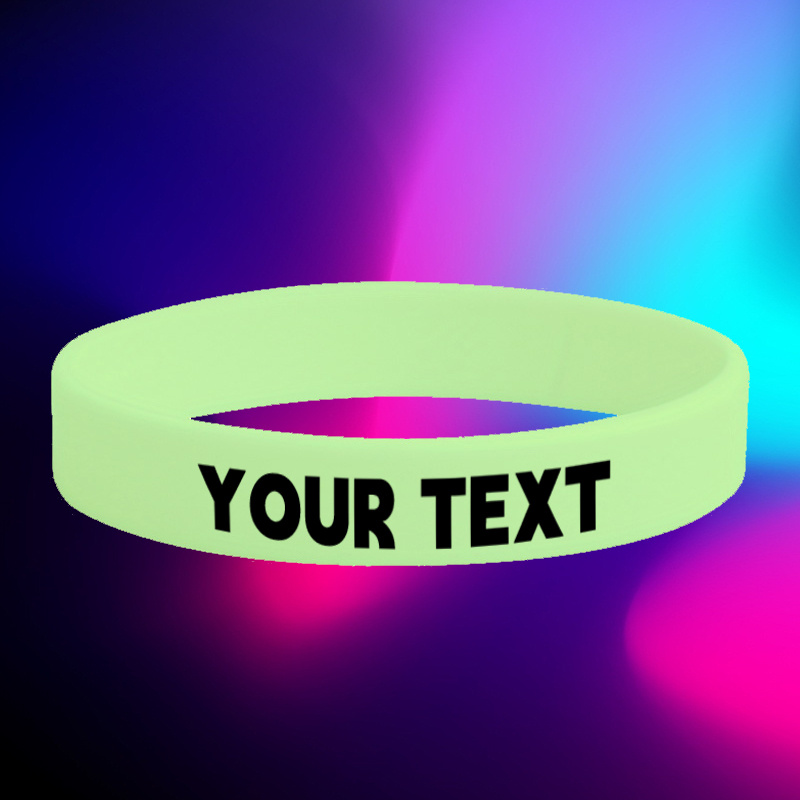 92pcs Glow-in-the-Dark Silicone Bracelets for Comfortable Wear