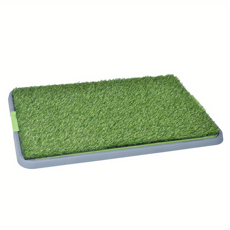 TEMU Dog , Abs Material, Dog Lawn Training Pad, Dog Potty, Artificial Grass Dog Toilet, Pet Supplies