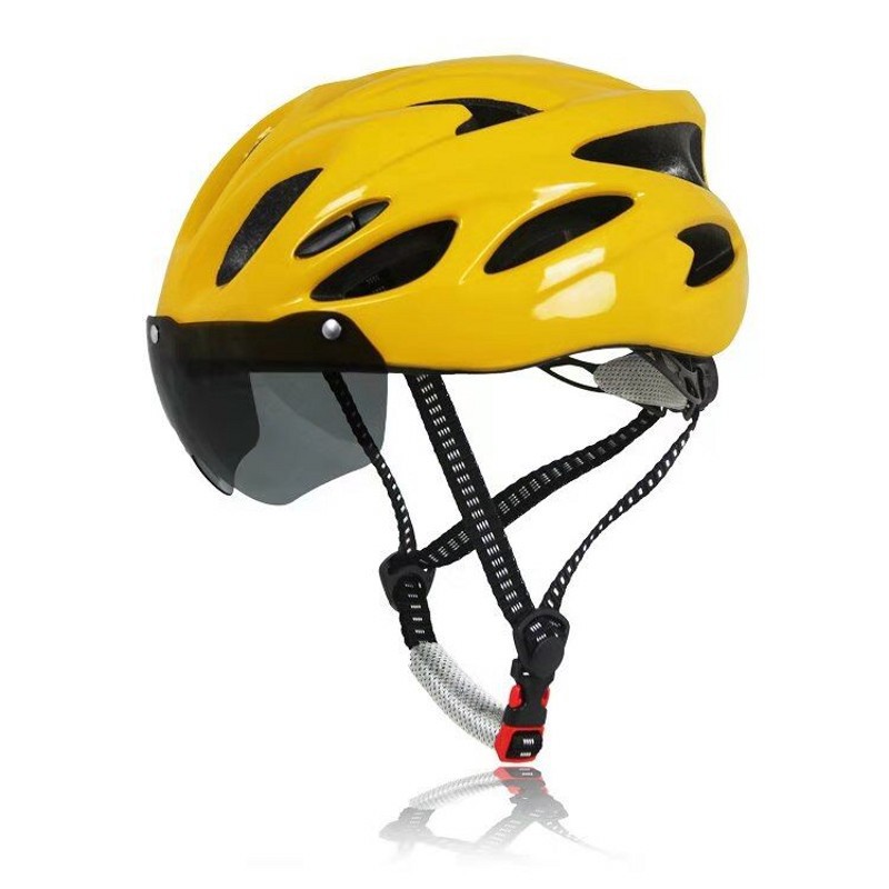 Goggle Helmet with Visor, Magnetic Windshield, Hard  , Integrated Molding, Unisex, Adjustable Size, Battery Not Included