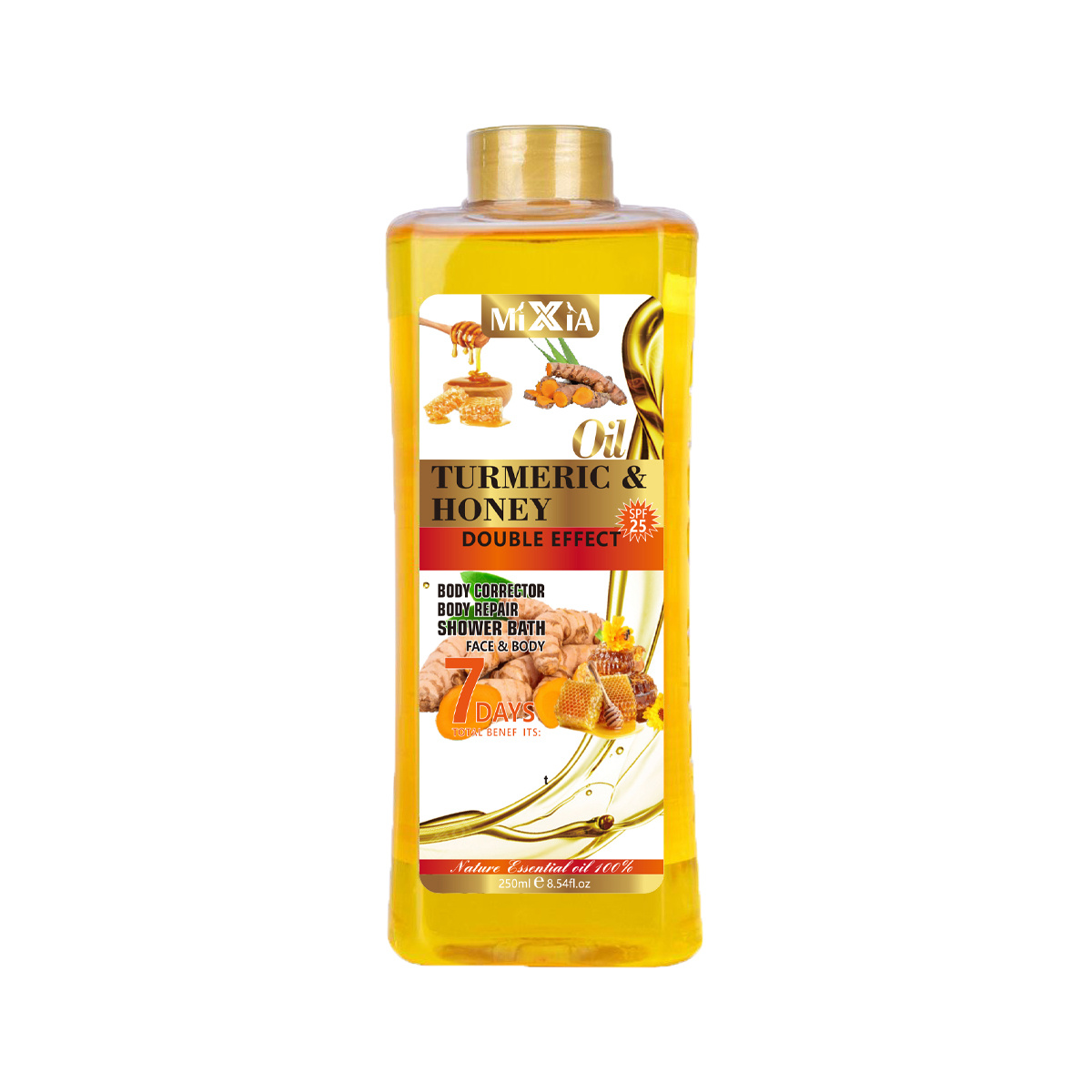 Turmeric Honey Oil Suitable For Skin Types - Deep Moisturizing Massage Oil With Turmeric Extract, Hydration For , Spa & Skincare Gift For,, Sensitive Areas
