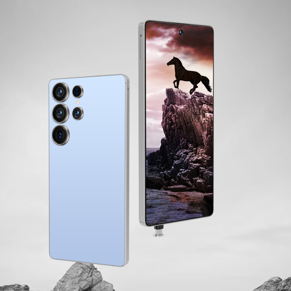 ultra smartphone featuring a 6 8 inch display   with an integrated stylus ultra large storage capacity   with headphones phone case data cable screen protector   visual experience   effect comfortable typing Product details 9