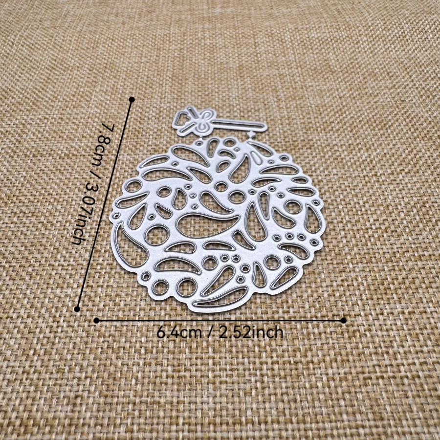 Image of Decorative Balls With Holes Metal Cutting Dies Mold Paper Craft Knife Mould Stencils Photo Albums