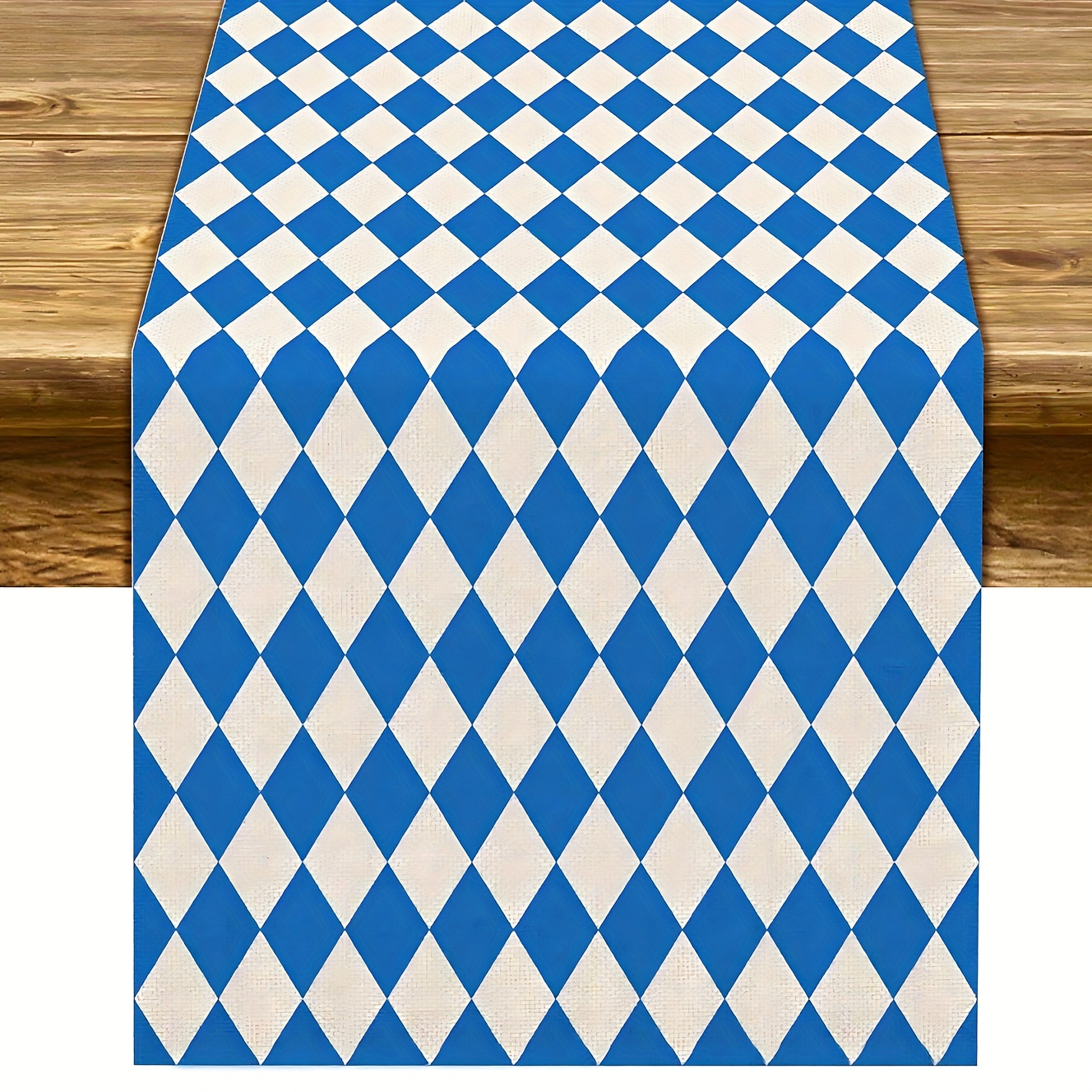 1pc Oktoberfest Table Runner, German Beer Party Indoor Outdoor Restaurant Decor, Suitable For Home Kitchen Dining Room