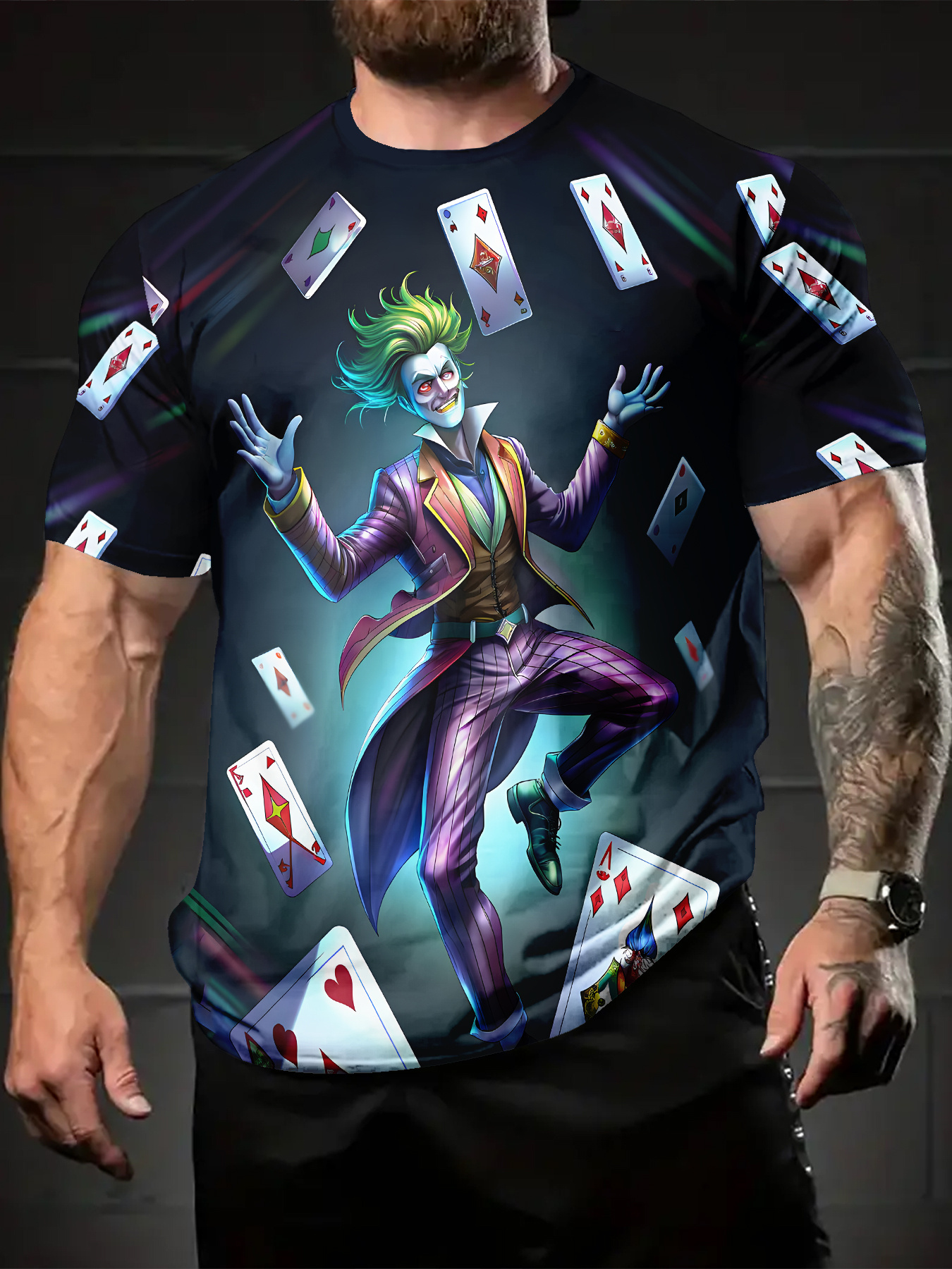 HYDE着 CLOWN DOLMAN SLEEVE TEE CIGAR SMOKING CLOWN - LONG SLEEVE – Creepy Tee Factory
