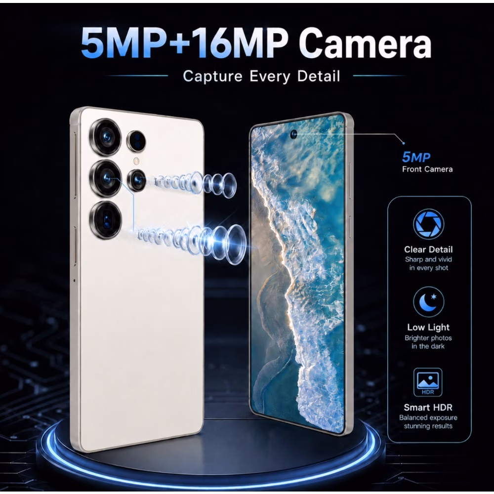 2026 phone 6 8 hd large screen system unlocked universal version 4gb 64gb storage front and rear hd camera suitable for commuting leisure with accessory set christmas and birthday gift Product details 3