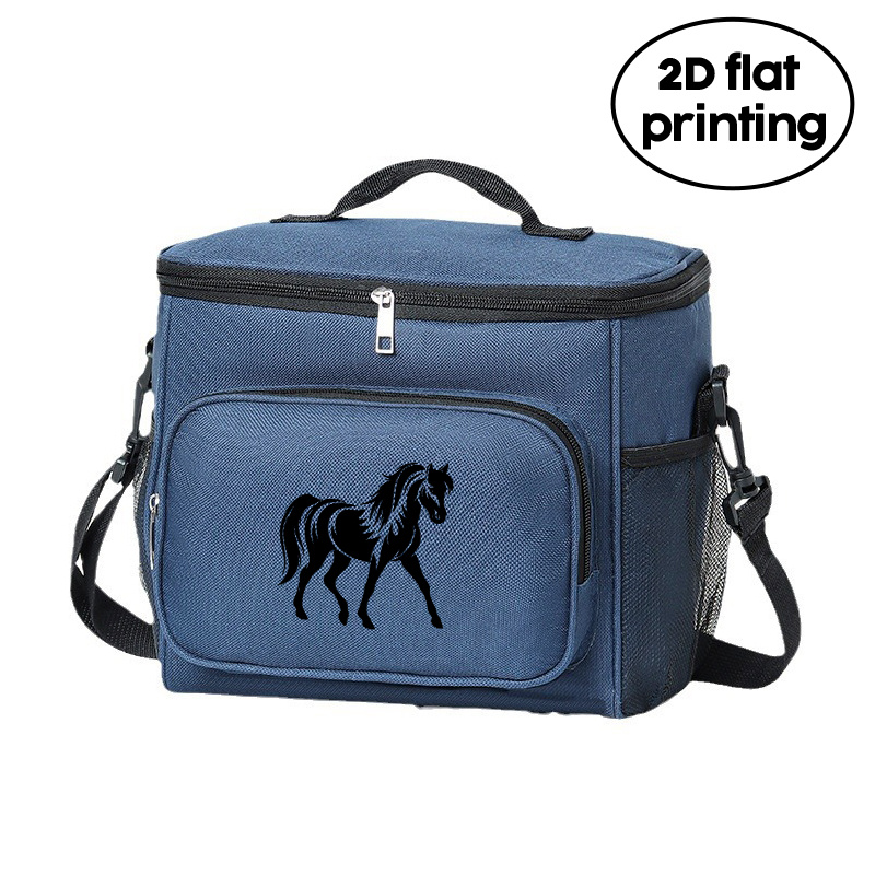 TEMU Insulated Lunch Tote Designed For Portability, Featuring A Large Capacity And A Stylish . Ideal For Storing Lunch Boxes Or Bento Boxes, Perfect