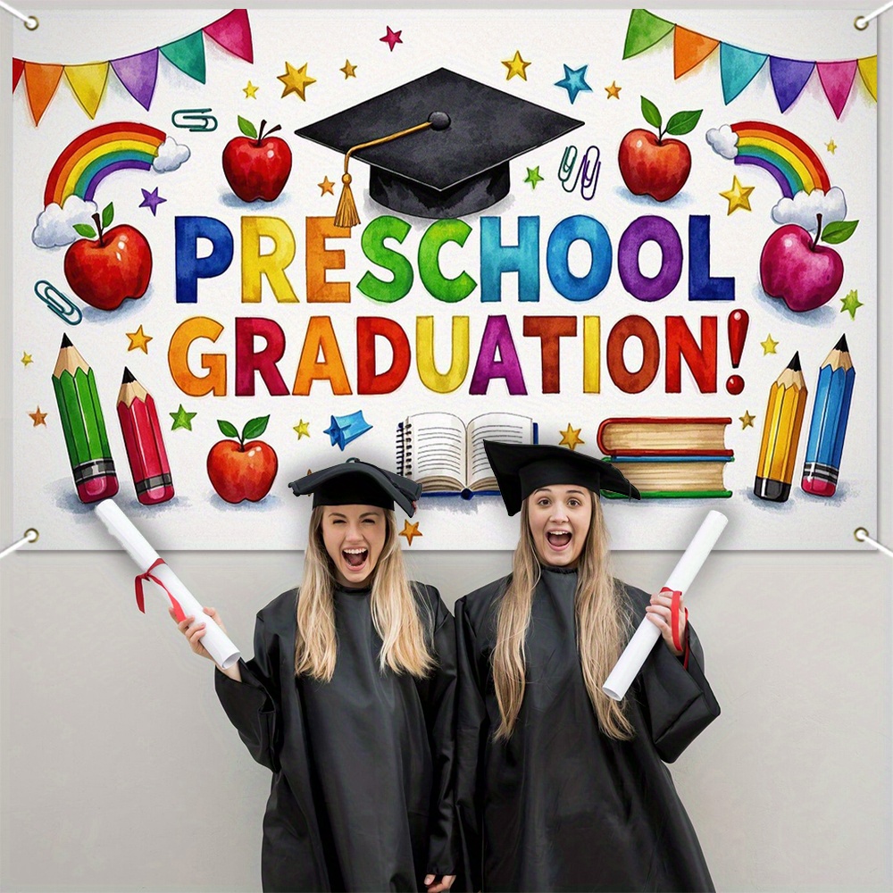 preschool graduation decor sold on Temu United States