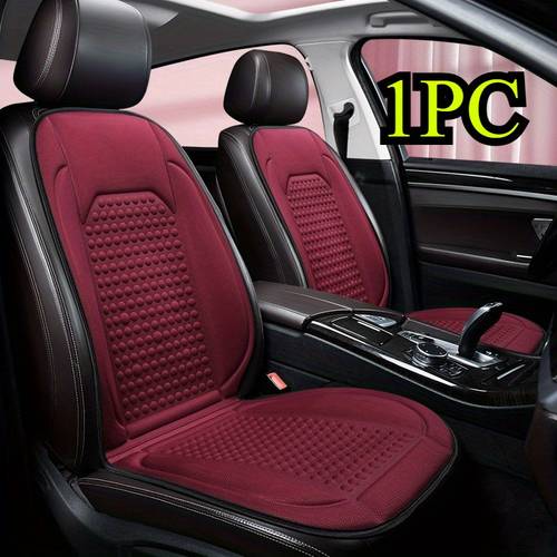 ademende auto stoelhoezen voor alle seizoenen - anti-slip voorstoelhoezen voor sedans, suvs, pickups - polyester, machinewasbaar, comfortabel & stijlvol design, upgrade voor auto interieur, auto accessoire, gemakkelijk onderhoud