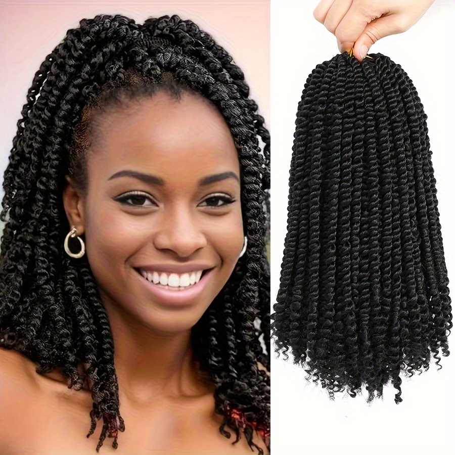 passion twist hair 12 pouces, lot de paquets de cheveux crochet