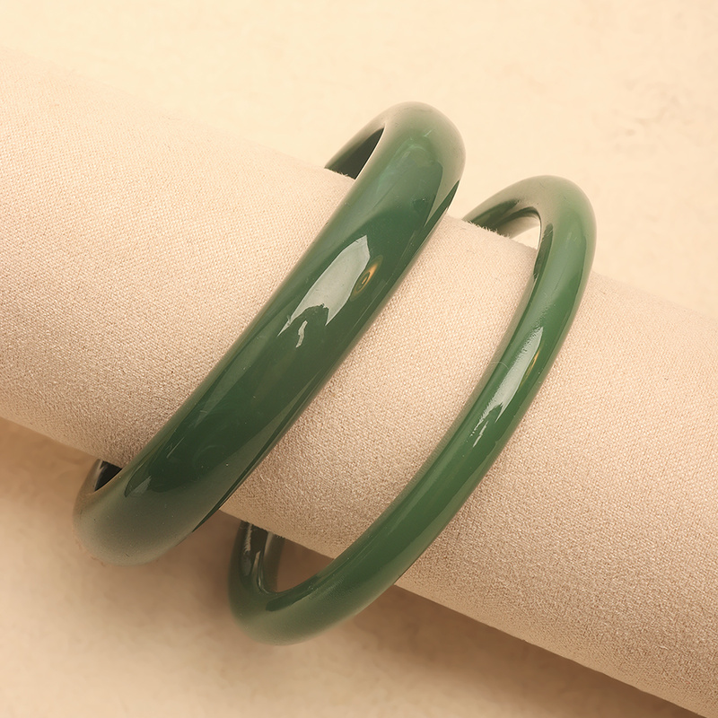 TEMU Un ensemble de 2 bracelets en résine élégants et uniques, parfaits pour un usage