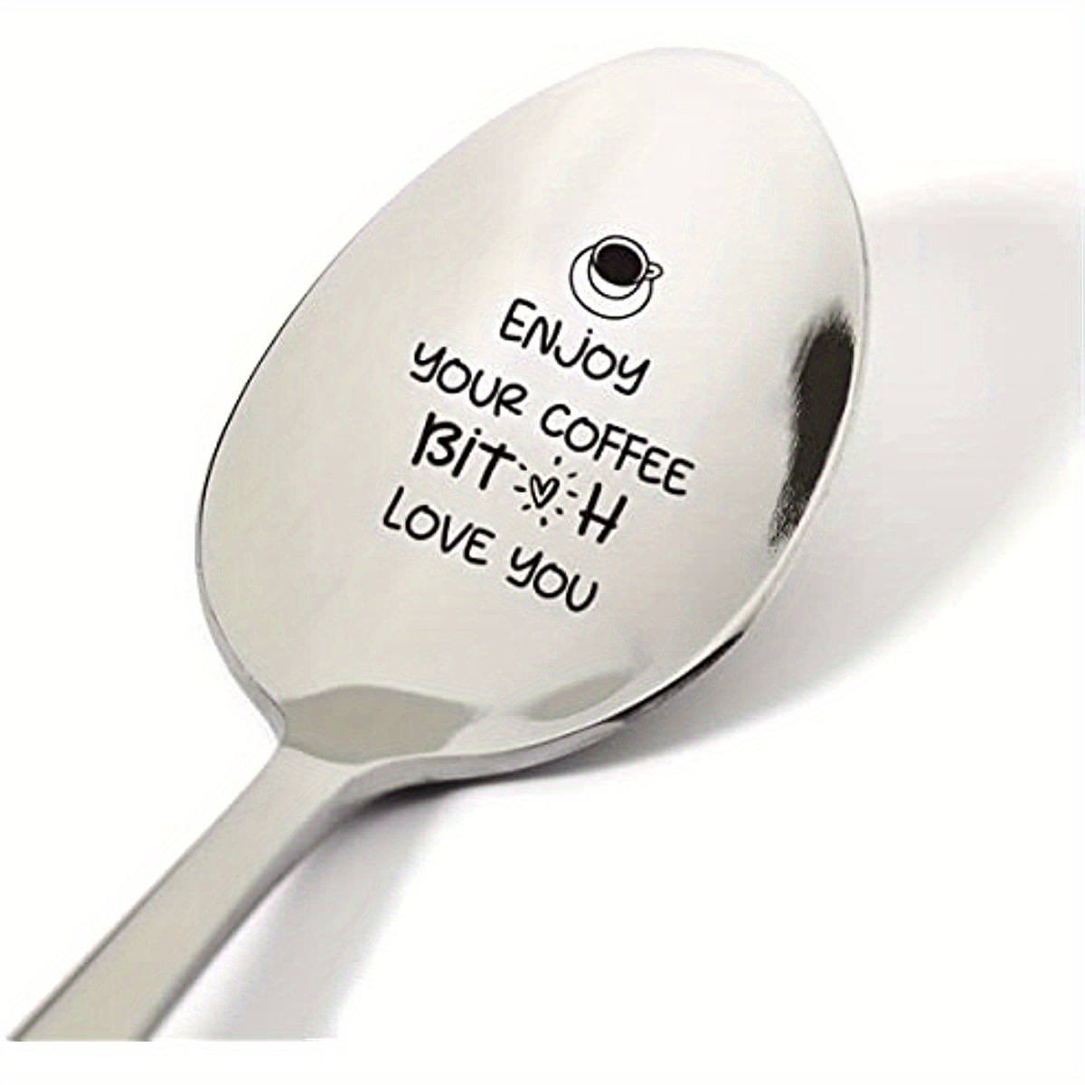 

Engraved Steel Spoon - For , , Tea & - For Birthdays & Parties