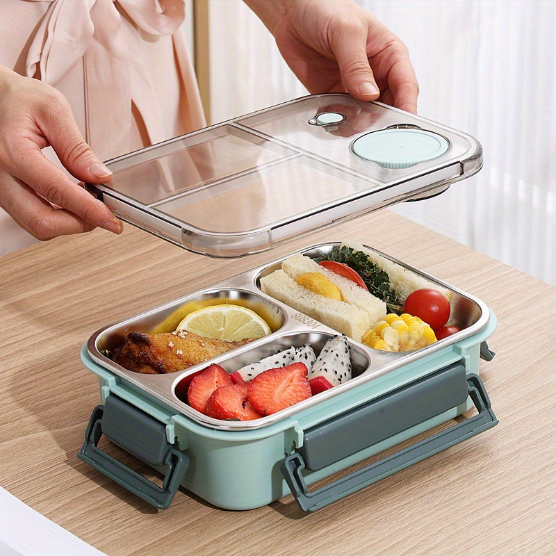 1pc stainless steel insulated lunch box compartments perfect