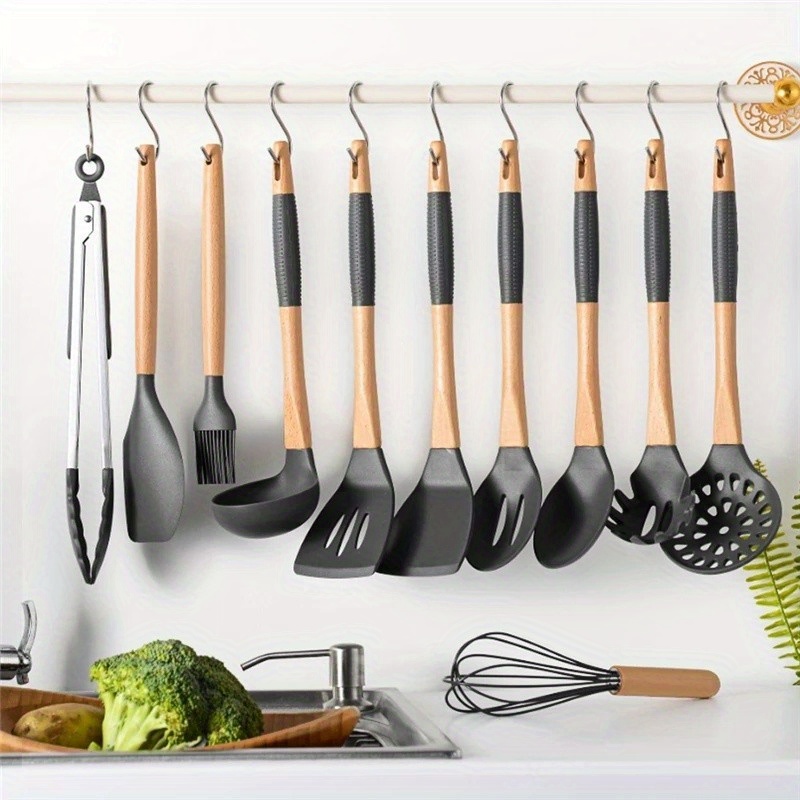 10pcs stainless steel   hook kitchen multi function railing hanger hook bathroom towel hook