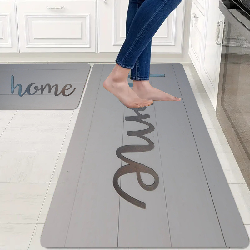 TEMU 1pchome Pattern Large Floor Mat, Suitable For Kitchen Floor Mats, Bathroom Floor Mats, Living Room Floor Mats, Bedroom Floor Mats, Outdoor Floor