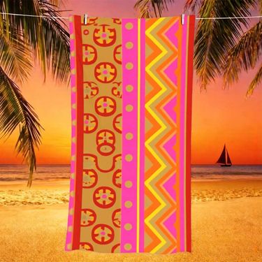Toalla de playa de 1 pieza, encantadora, espléndida, de calidad prémium, reutilizable, chic, vibrante, supersuave para verano, elegante, para yoga, fitness, playa, piscina, muy absorbente, de la mejor calidad, extrasuave, versátil, de microfibra suave, hermoso regalo para amigo, maravillosa, de