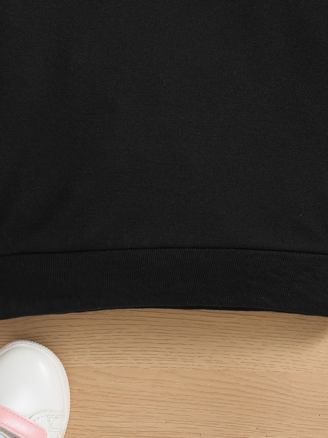 3-delige set glanzende imitatie diamantprint sweatshirts voor meisjes