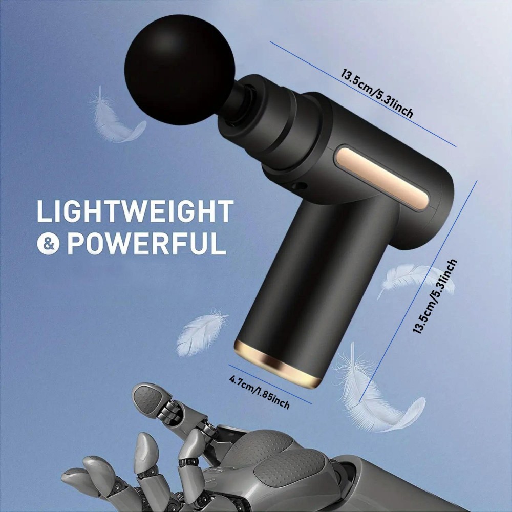 Portable Electric Massager, a Muscle Massage Tool for Personal Care of Back, Legs, Arms, And Neck Muscles, Suitable for Home Use, And Makes a Great Gift for Christmas, Valentine'S Day, Father'S Day, And Mother'S Day