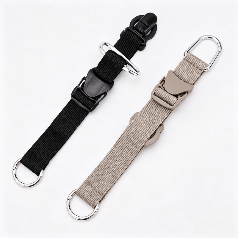 TEMU 2pcs Multi-functional Packing Straps With Adjustable Plastic And Lock, For Securing Water Bottles, Jackets, And Personal Items On Backpacks