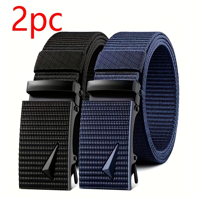 2-3pcs Tactical Belts, Heavy-duty Durable Nylon Ratchet Belts With Automatic And , Ideal For Gifts