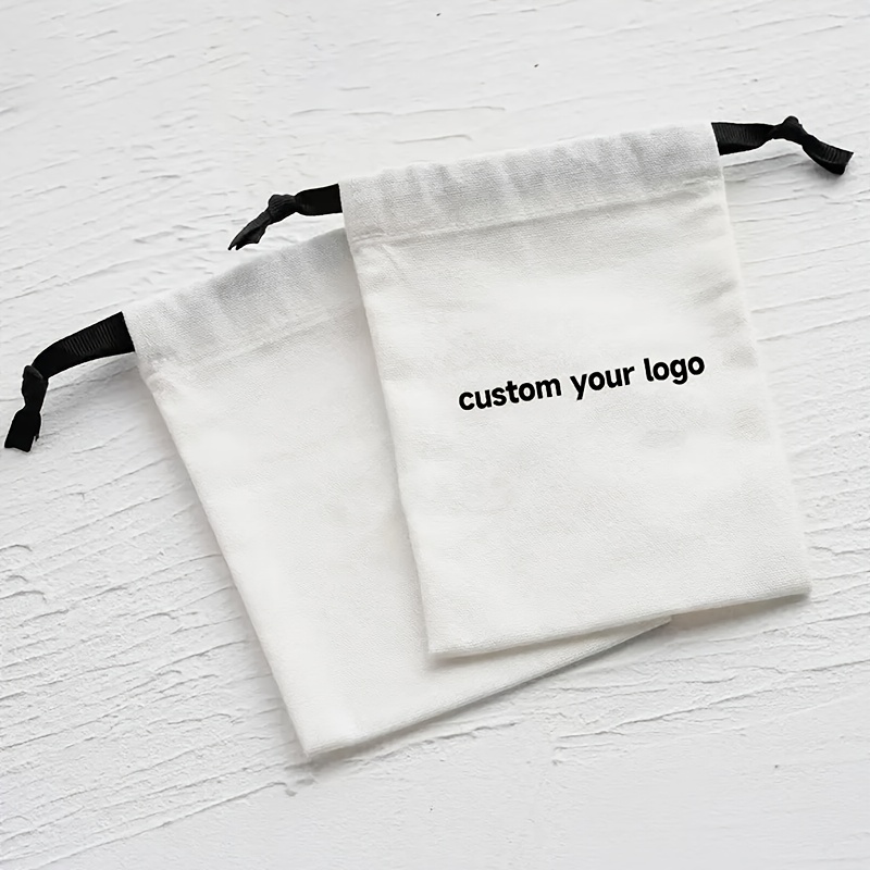 Personalized Custom Printed Drawstring Bag for Jewellery