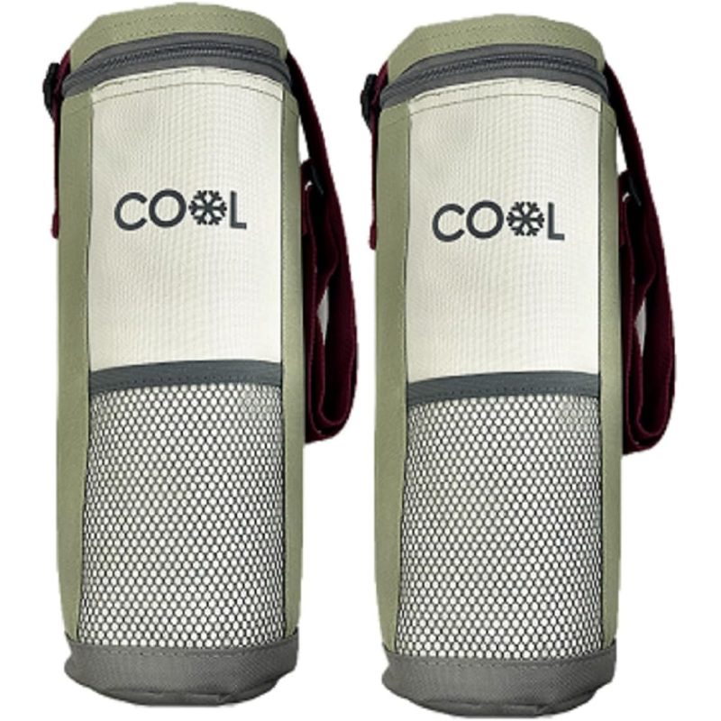 Cooler Bag For Bottles Up To 1.5 , Bottle Cooler Bag, Size 12x 32cm, Cool Box, , With Adjustable Shoulder Strap Set Ideal For On The Go