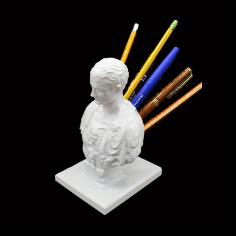 

3d Printed Statue Office Desk Pen Holder Office Desk Organizer Office Decor Pen Rack Gift Stationery Teacher Gift