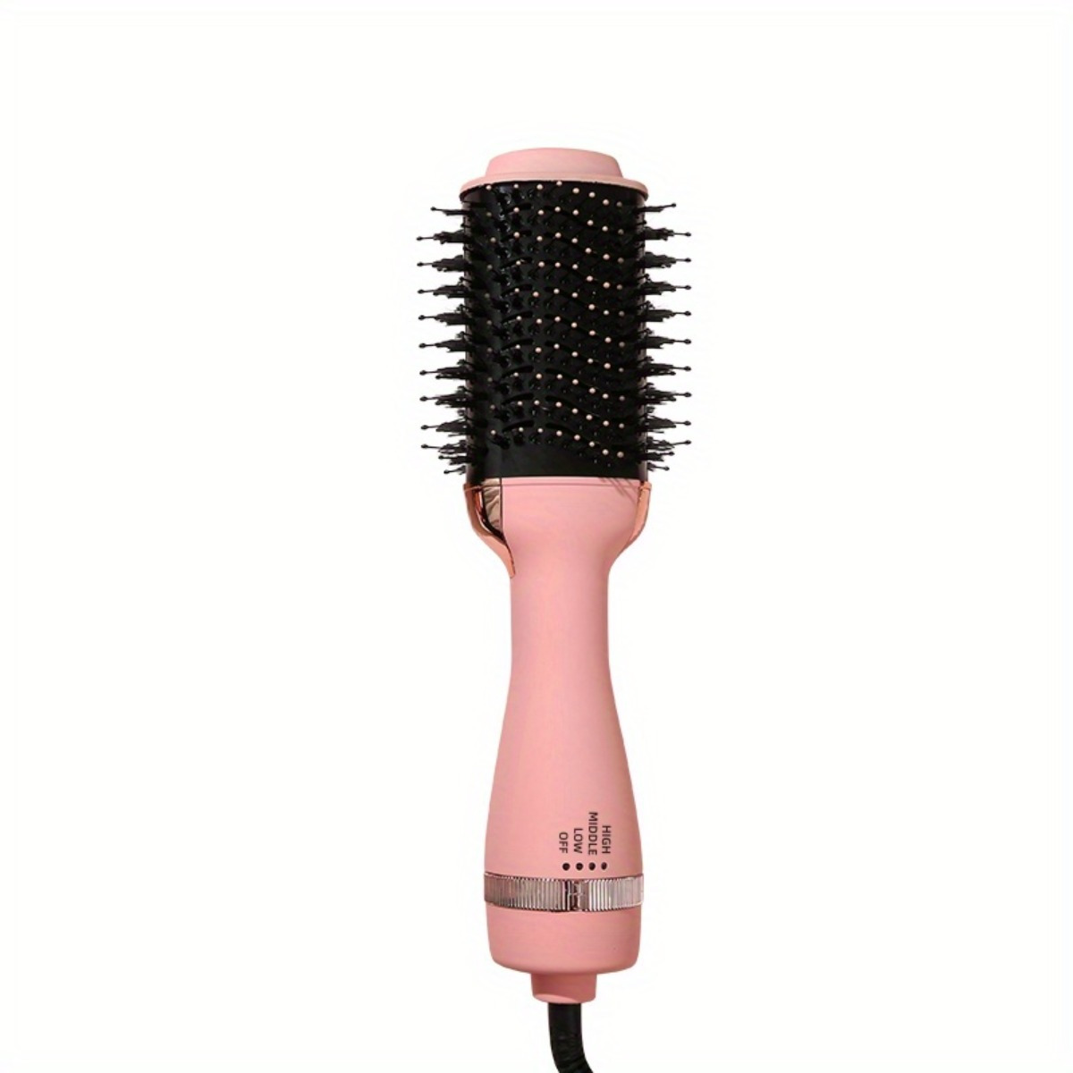 TEMU 4 In 1 Hot Air Brush, Hair Dryer, Wet And Dry Curling Comb, Lazy Hair Straightener, New Styler Holiday Gift For Women, Valentine's Day Gift
