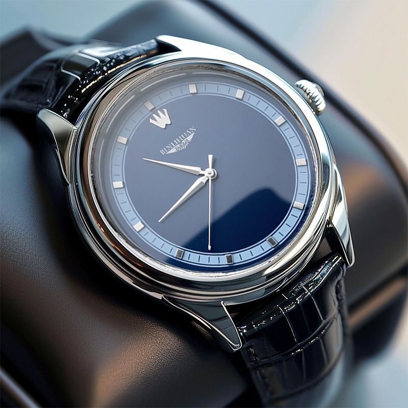 TEMU Latest Stylish Sophisticated Men's Watch, Easy Design Quartz, Box Not Included