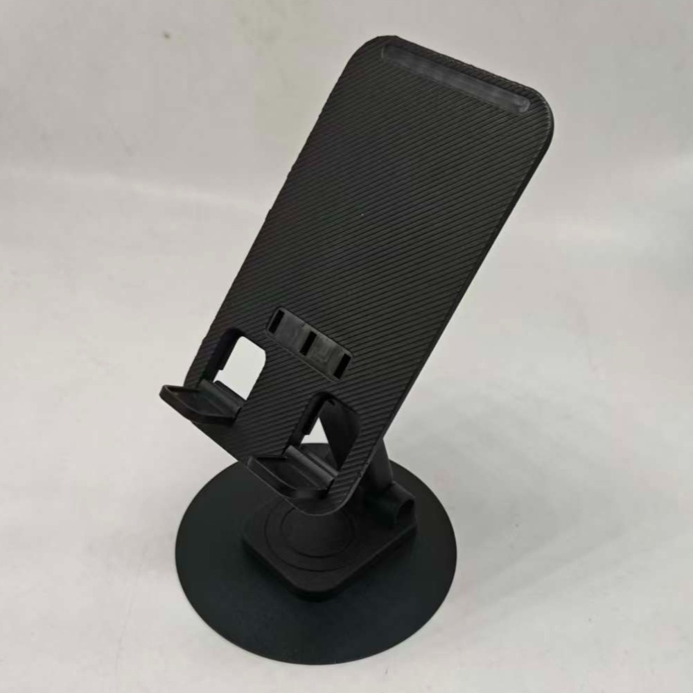 TEMU Un supporto per telefono in plastica regolabile in altezza che ruota a angoli, rendendolo portatile e flessibile per l'uso su scrivania o letto,