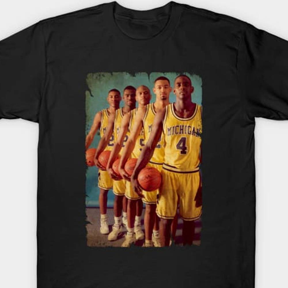 

Teams Basketball Vintage T Shirt Men's Loose Cotton T-shir