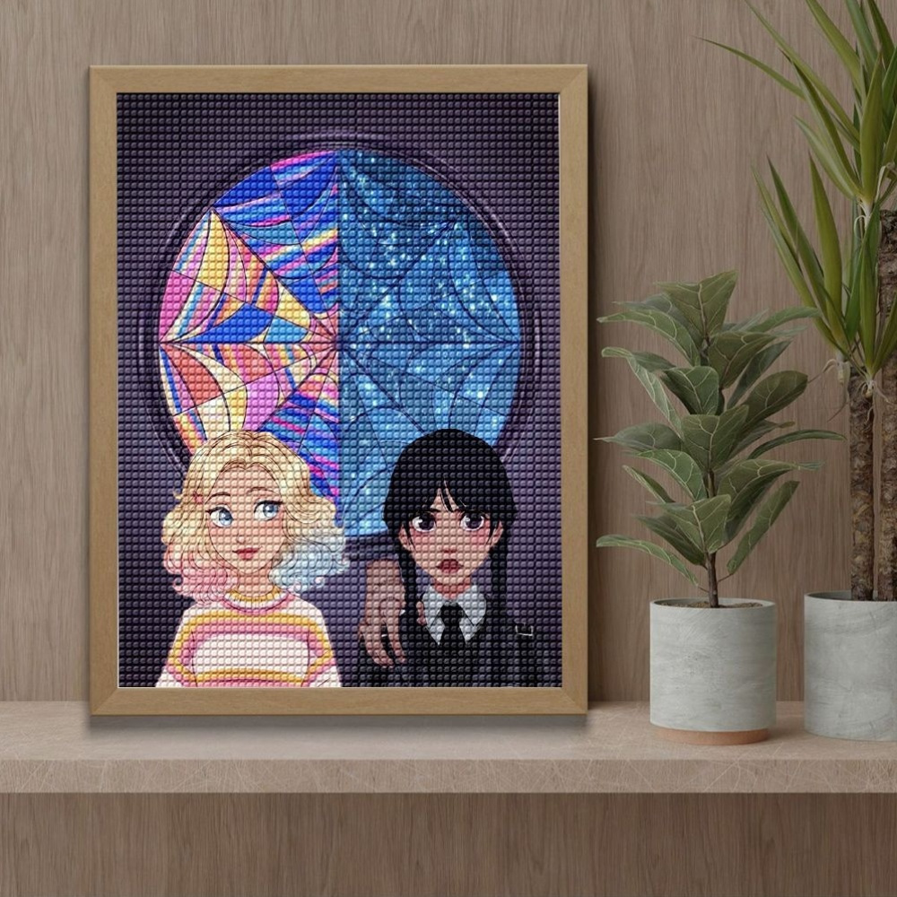 diamond painting wednesday /square diamond - Temu