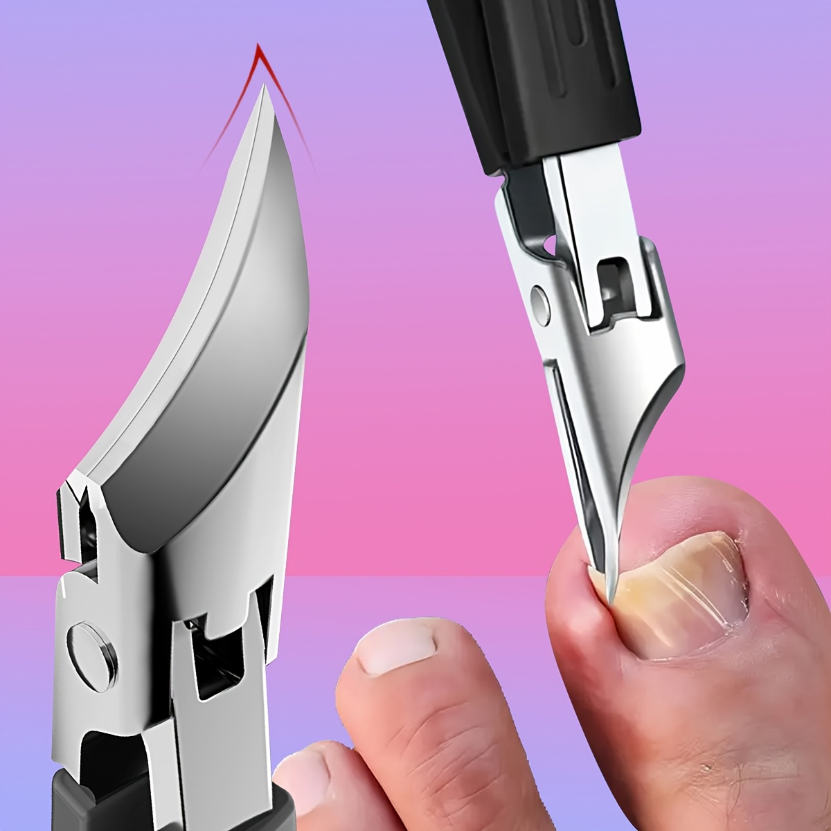 manicure sets kits 4pcs Heavy-Duty Professional Grade Complete Pedicure and Manicure Tool Set - Stainless Steel Nail Care Tools, Includes Nail Clippers, Cuticle Pusher/Dead Skin Remover, Cuticle Remover, Bent and Straight Head Cuticle Nippers - Heavy-Duty Manual Foot 8 manicure sets kits 4pcs Heavy-Duty Professional Grade Complete Pedicure and Manicure Tool Set - Stainless Steel Nail Care Tools, Includes Nail Clippers, Cuticle Pusher/Dead Skin Remover, Cuticle Remover, Bent and Straight Head Cuticle Nippers - Heavy-Duty Manual Foot - Image 8