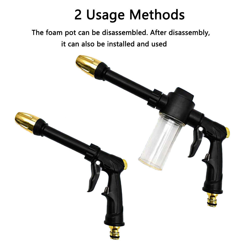 High-Pressure Car Wash Sprayer with Foam Bottle- Versatile Water Gun for Motorcycles, Home& Garden Use- Durable Long Rod Nozzle for Efficient Cleaning and Irrigation 15 High-Pressure Car Wash Sprayer with Foam Bottle- Versatile Water Gun for Motorcycles, Home& Garden Use- Durable Long Rod Nozzle for Efficient Cleaning and Irrigation