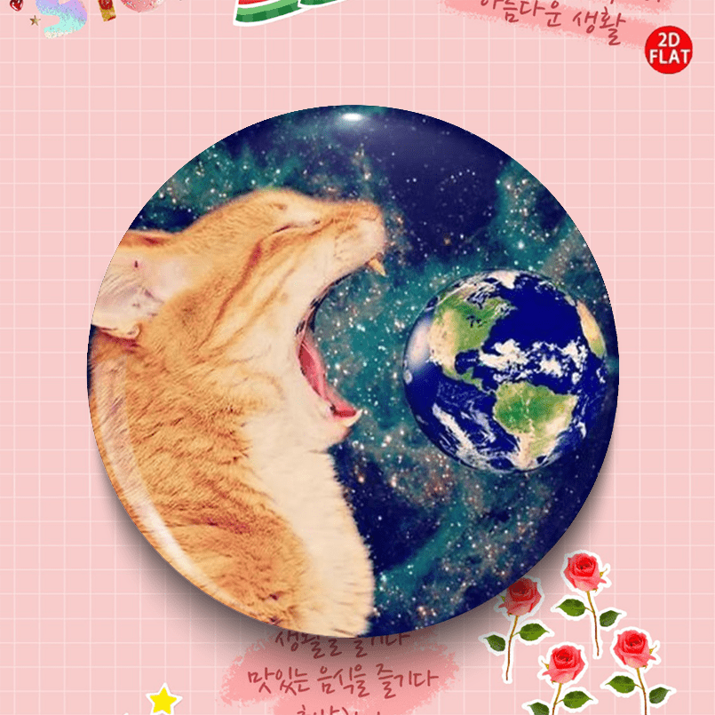 TEMU The Cute Cat Pin/badge (2d Flat) For 2026 Is Fashion Accessory That Pairs Perfectly With Jeans, Clothing, Backpacks, And Hats. An Ideal