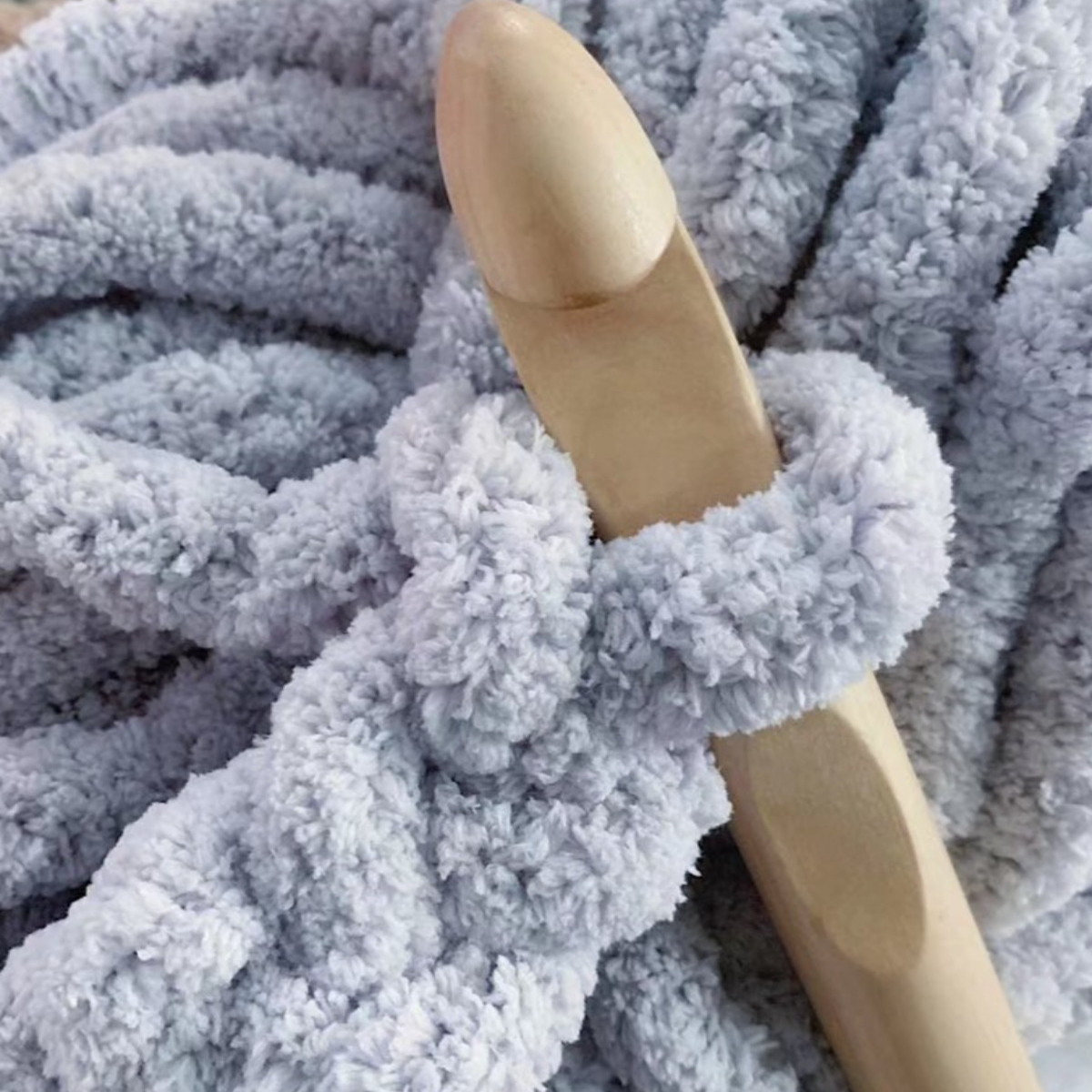 4pcs ultra thick chenille knitting yarn mixed colors 100 polyester for handmade blankets scarves hats cat beds all skill levels ages crafting supplies   textured yarn durable yarn knitting accessories and supplies