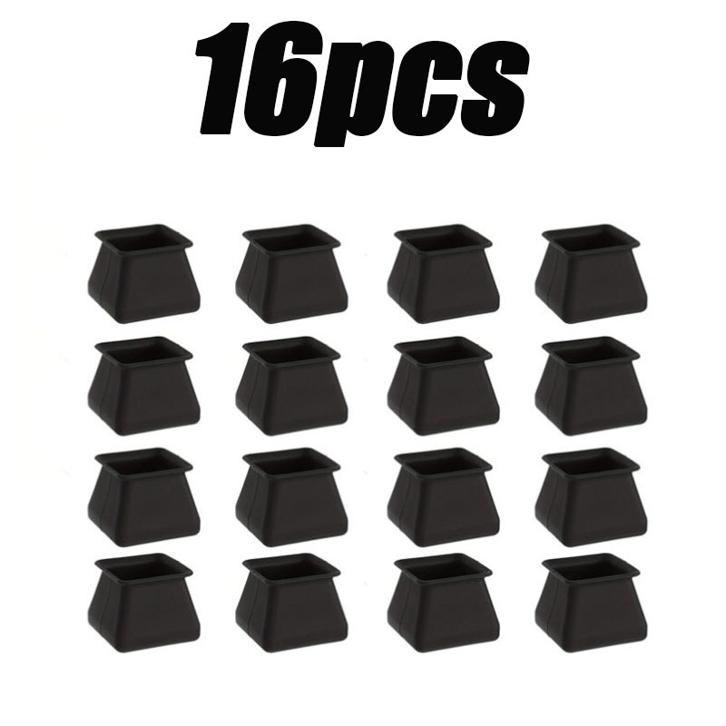 TEMU Lot de 16 patins en silicone pour pieds de table et de chaise, protège-sols antidérapants pour meubles (résistants aux rayures et aux bosses),