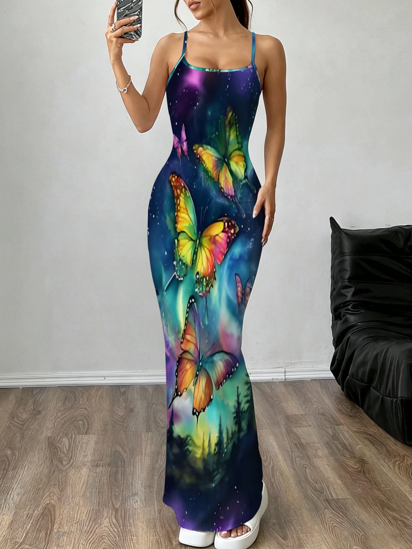 maxi tight dress sold on Temu United States