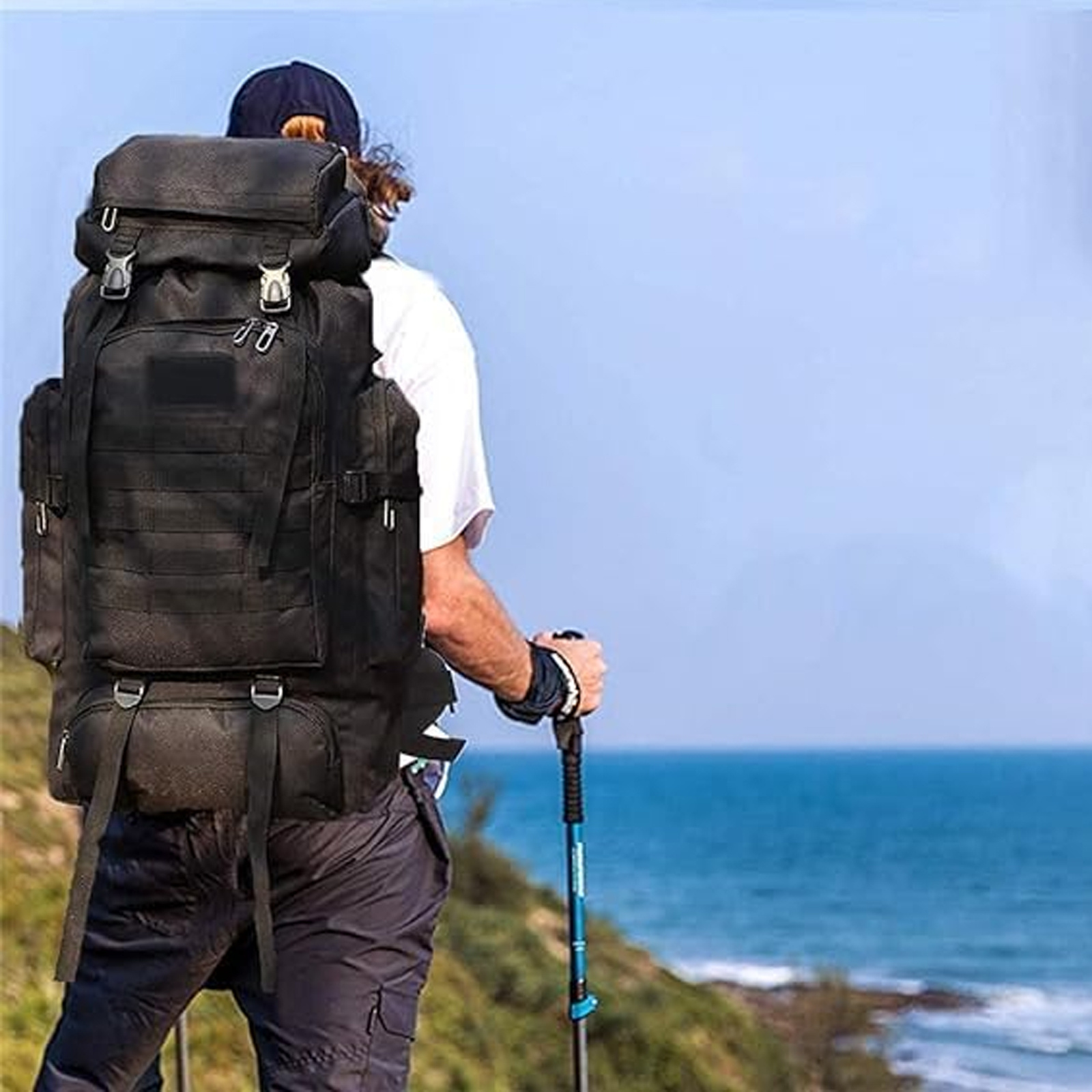 75L Jungle Large Capacity Backpack for Mountaineering & Camping