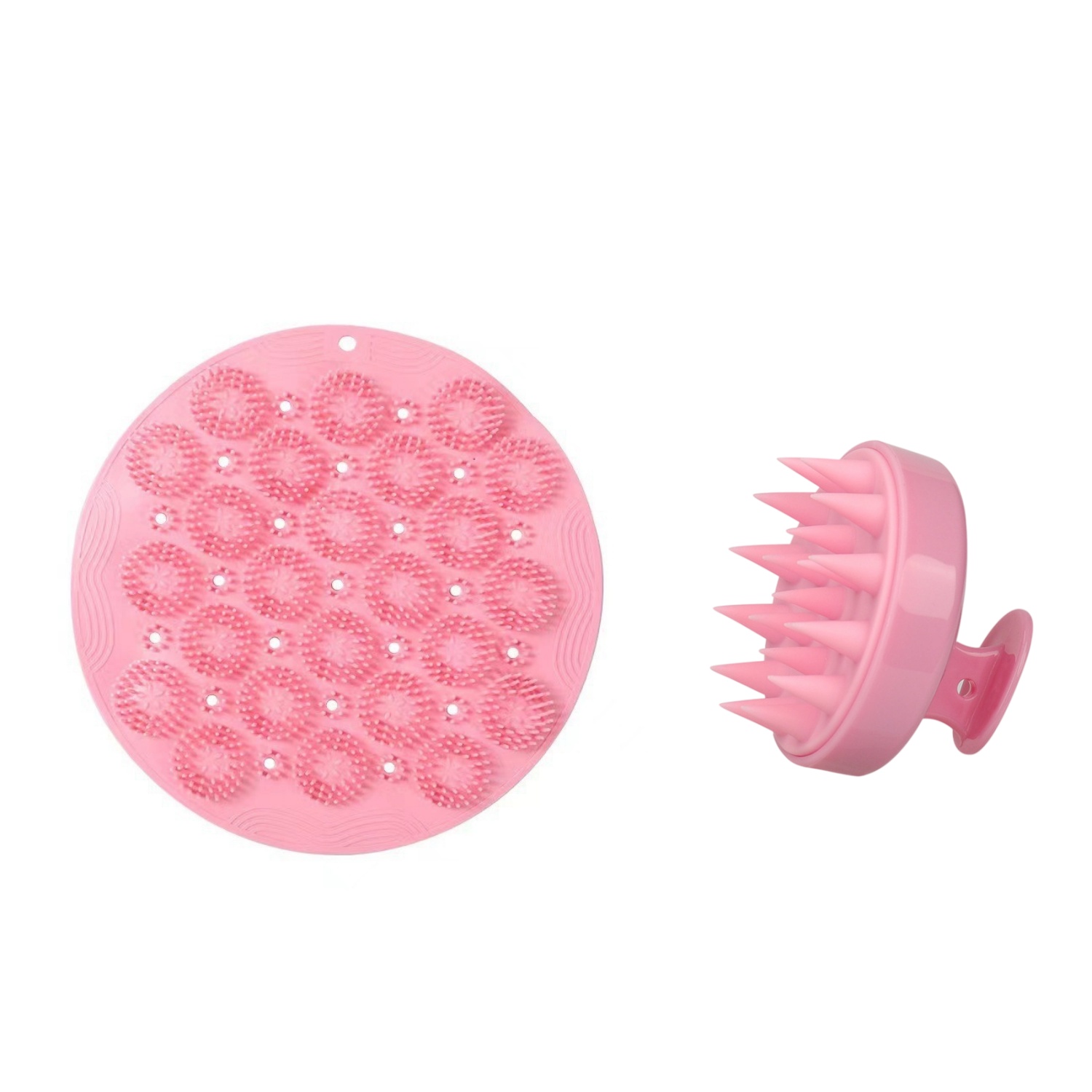 Silicone Scrubbing Tool for Back Massage and Shower Use